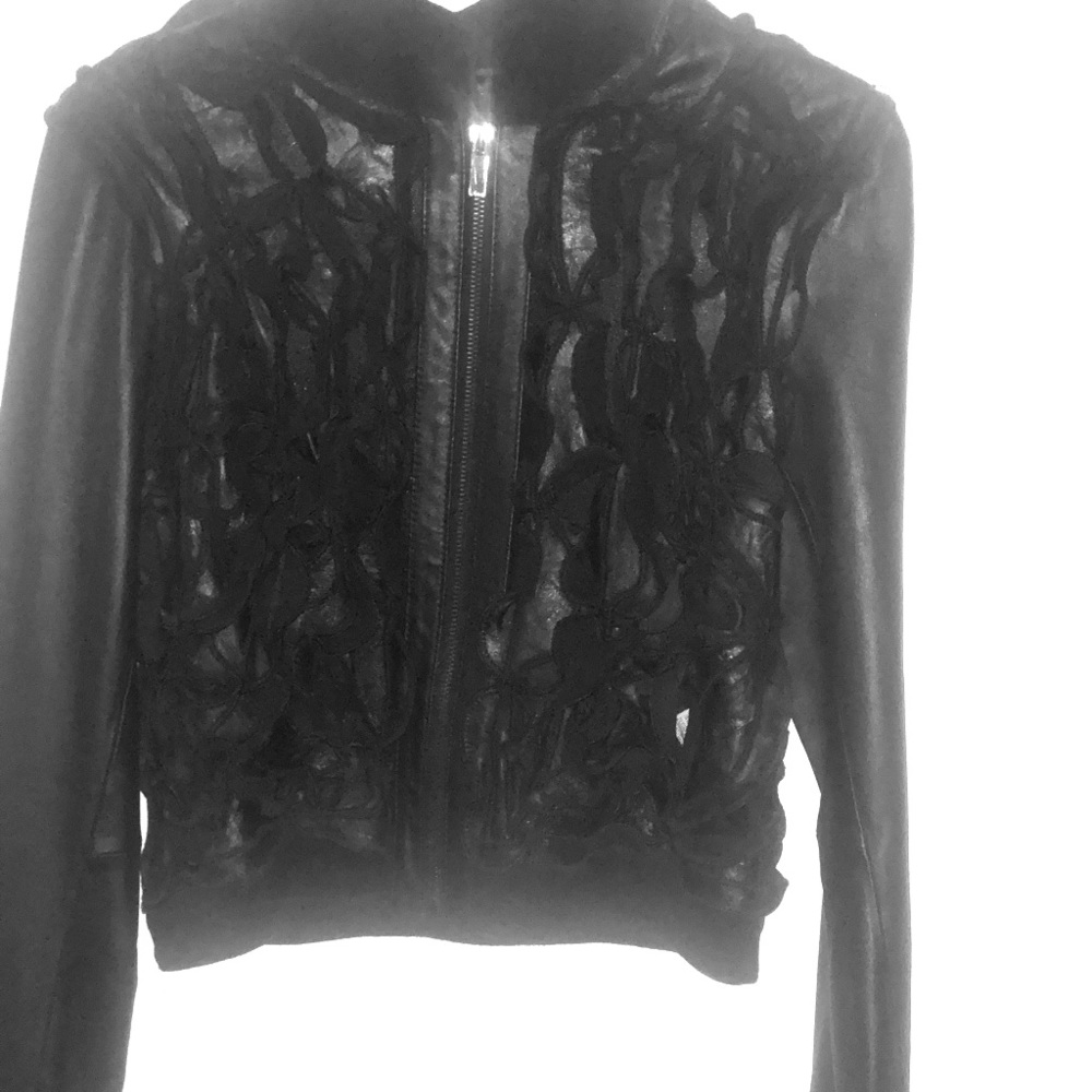 Leather jacket